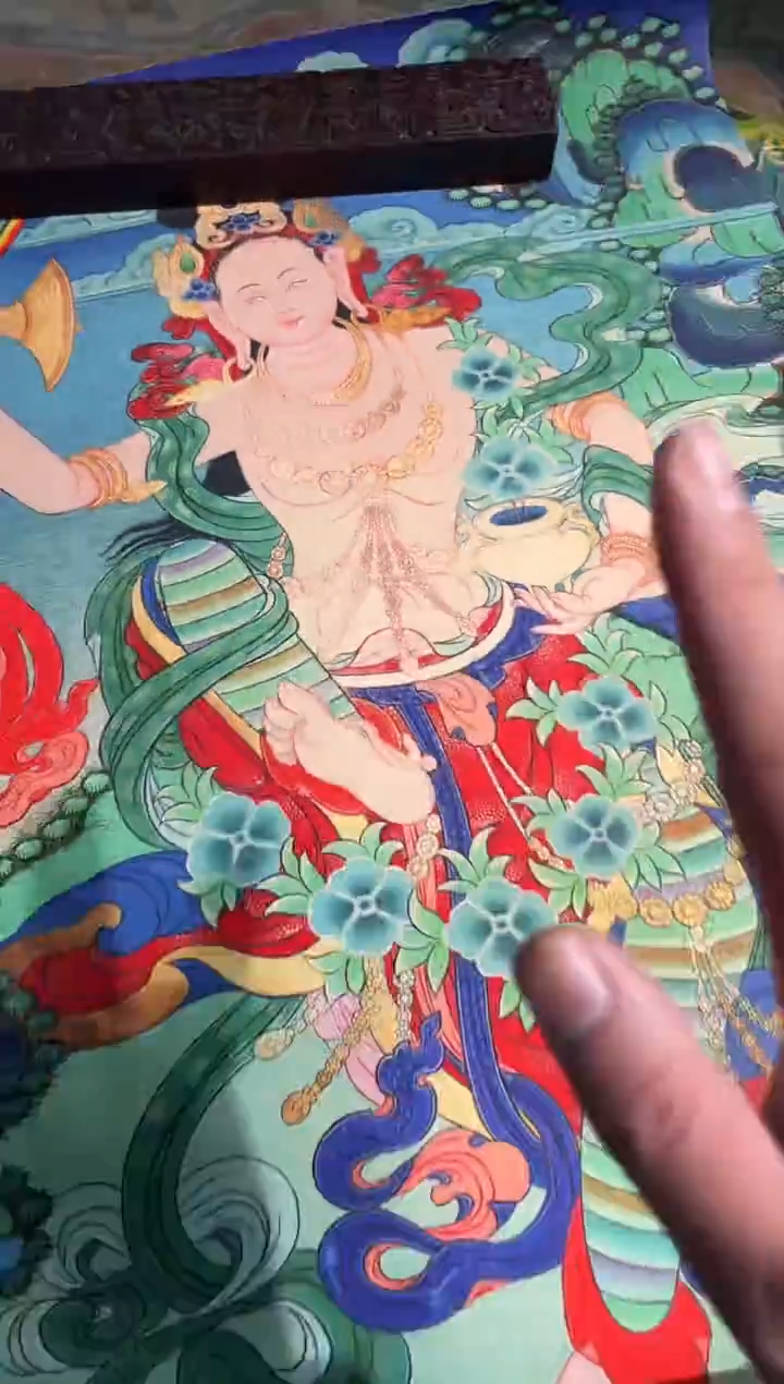 卷轴画卷轴画旭旭的唐卡