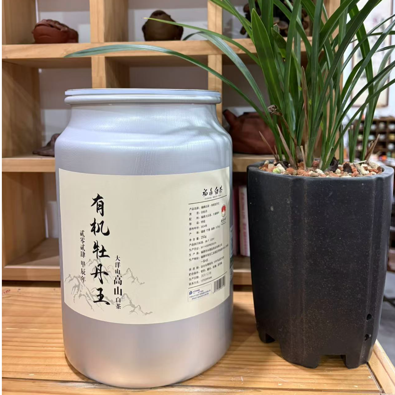 【磻溪｜核心产区｜有机白茶】2024有机牡丹王   高山纯料