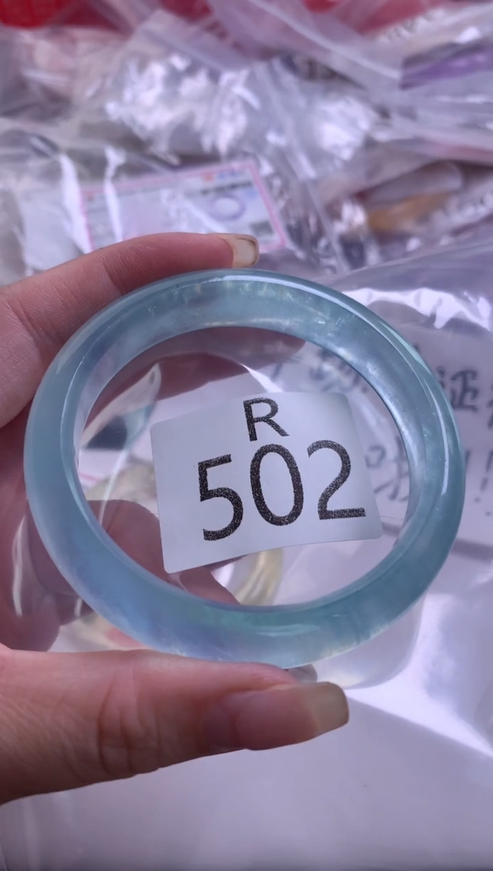 水晶珠宝半成品未镶嵌米****多水晶手镯502-58