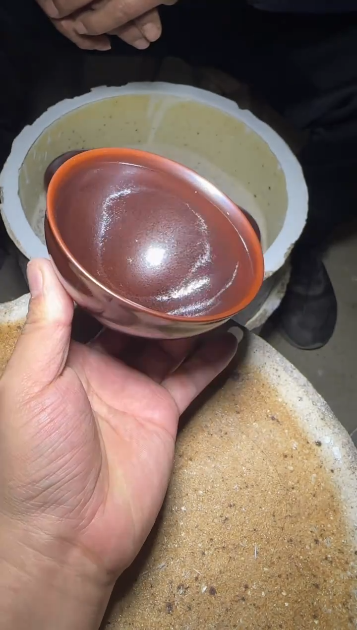 茶盏126号宋钰龙窑柴烧作品