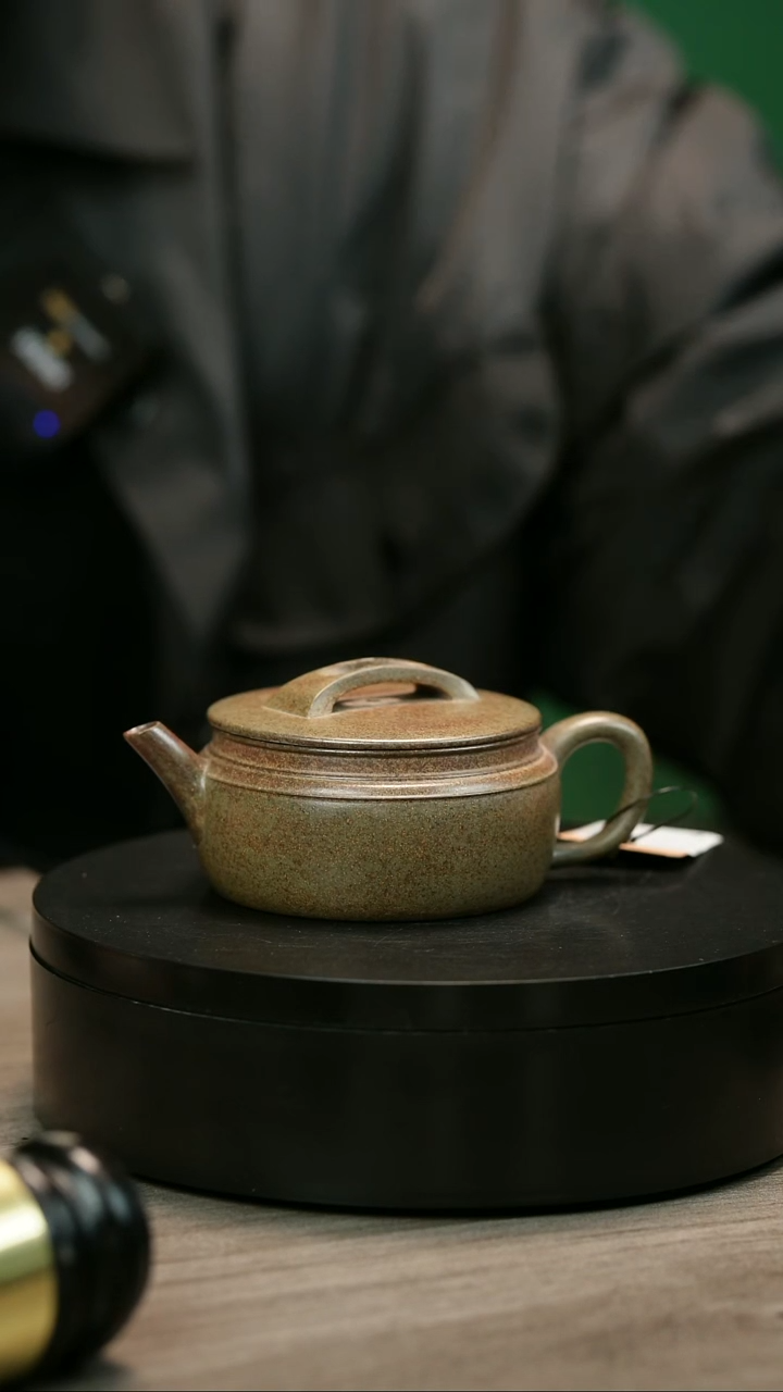 茶壶紫砂啊****8H2398史鑫杰段泥光素大口瓦