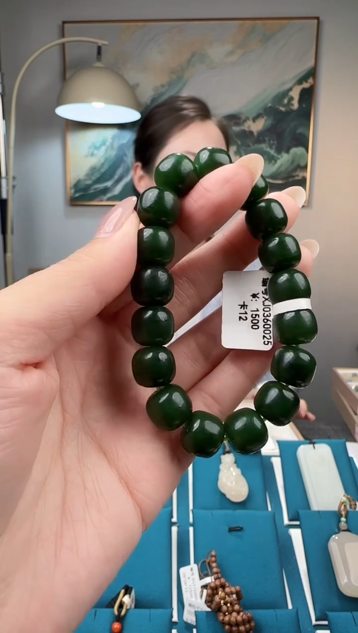 未镶嵌手串和田玉手串XJ12