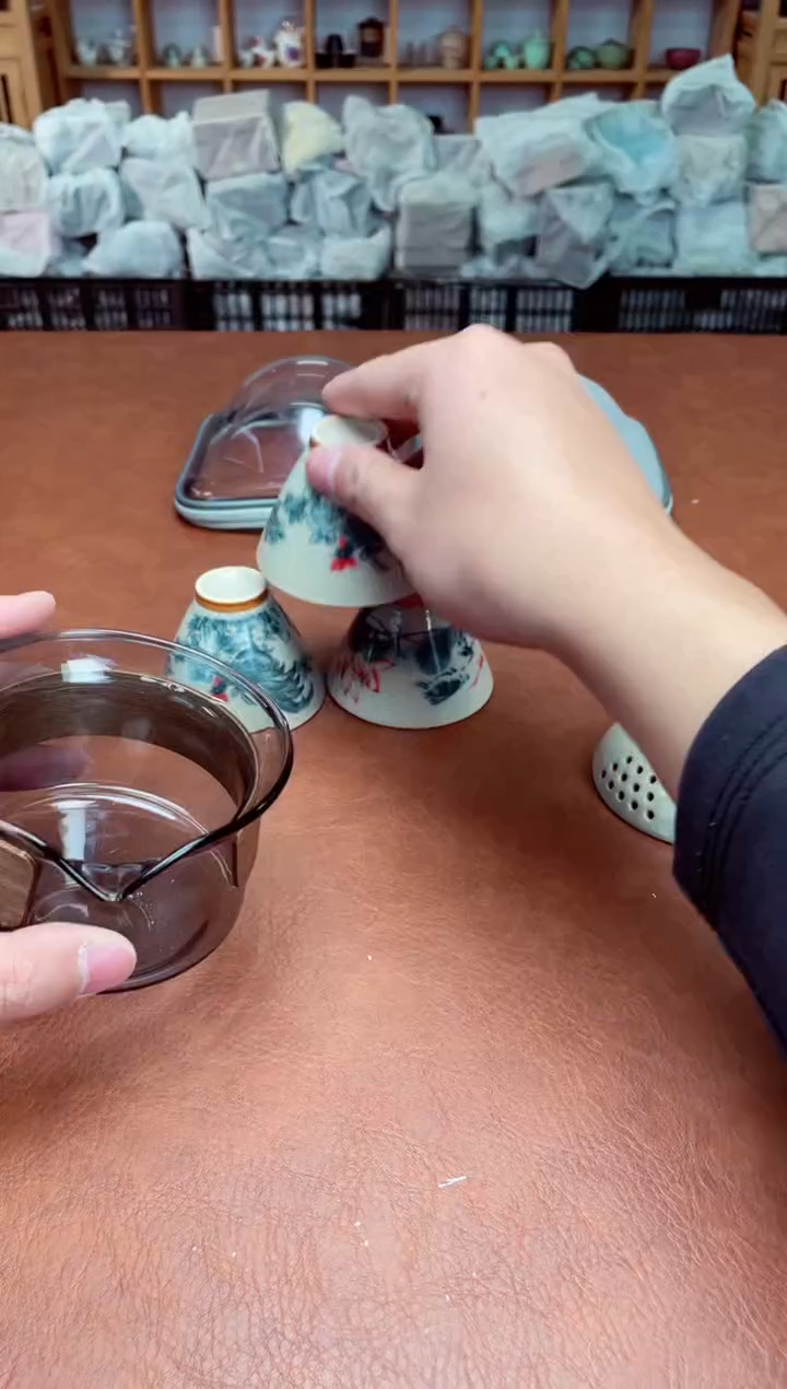 【闪购商品】摆件高端瓷器易仟杯茶器