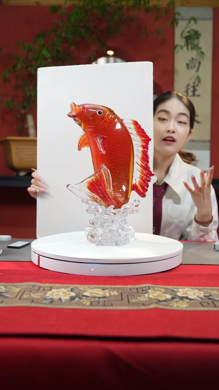 【闪购商品】琉璃手工艺品锦鲤