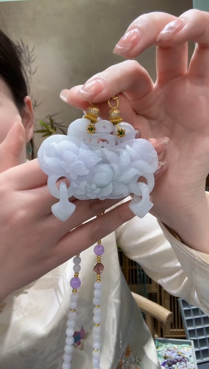 【闪购商品】翡翠颈饰未镶嵌吊坠