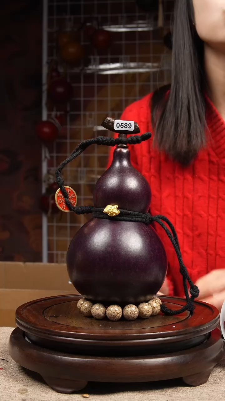 【闪购商品】589号大漆葫芦挂件摆件