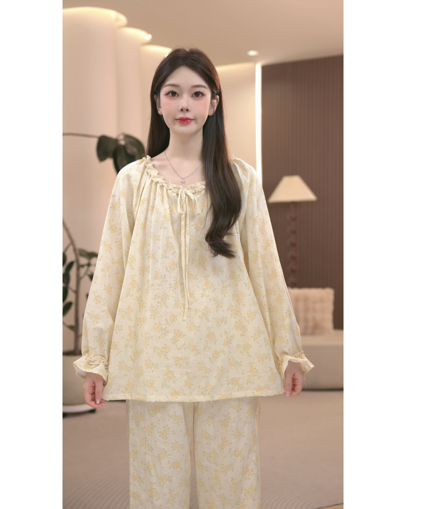 DM定制【暮柔星眠】设计款家居服套装