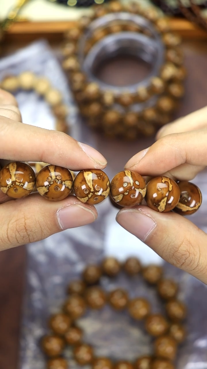 手串紫金鼠15MM满堂彩紫金鼠圆珠