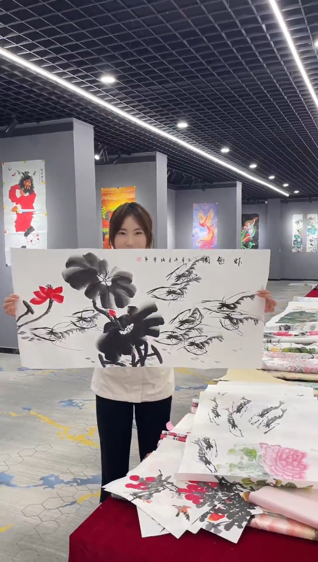 竖款年画艺术作品欣赏S8