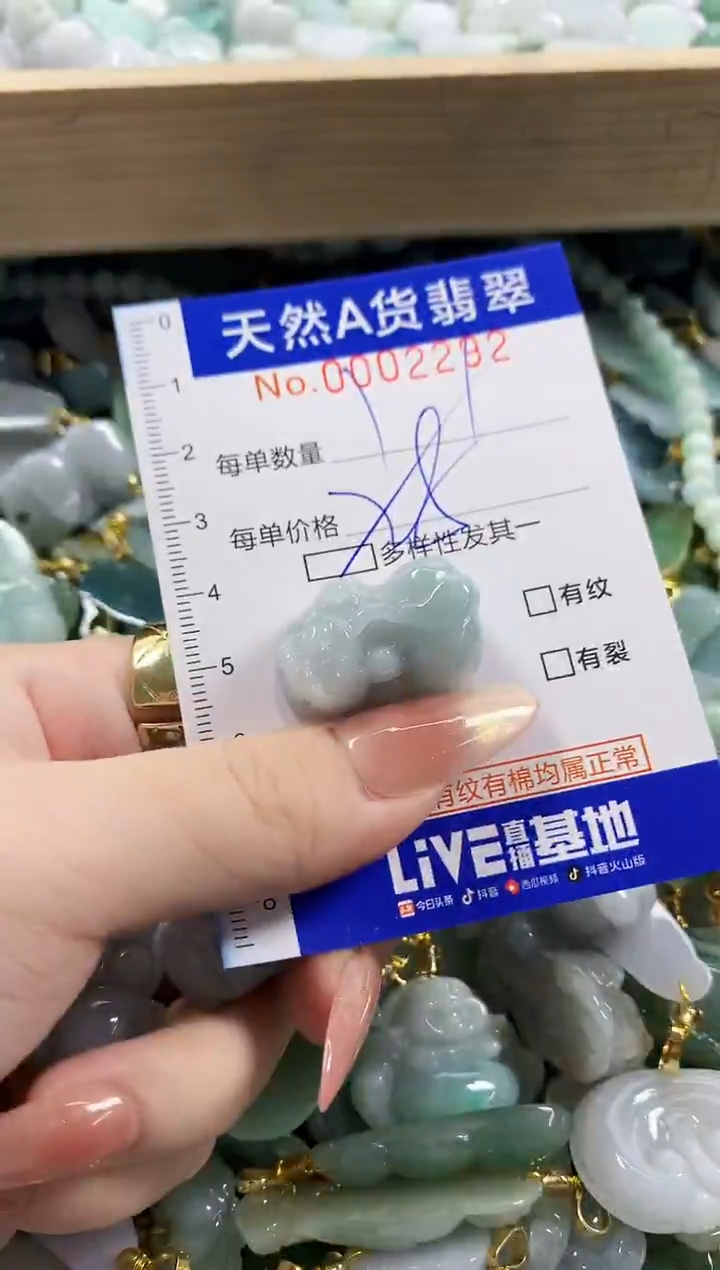 颈饰未镶嵌翡翠天然A货翡翠