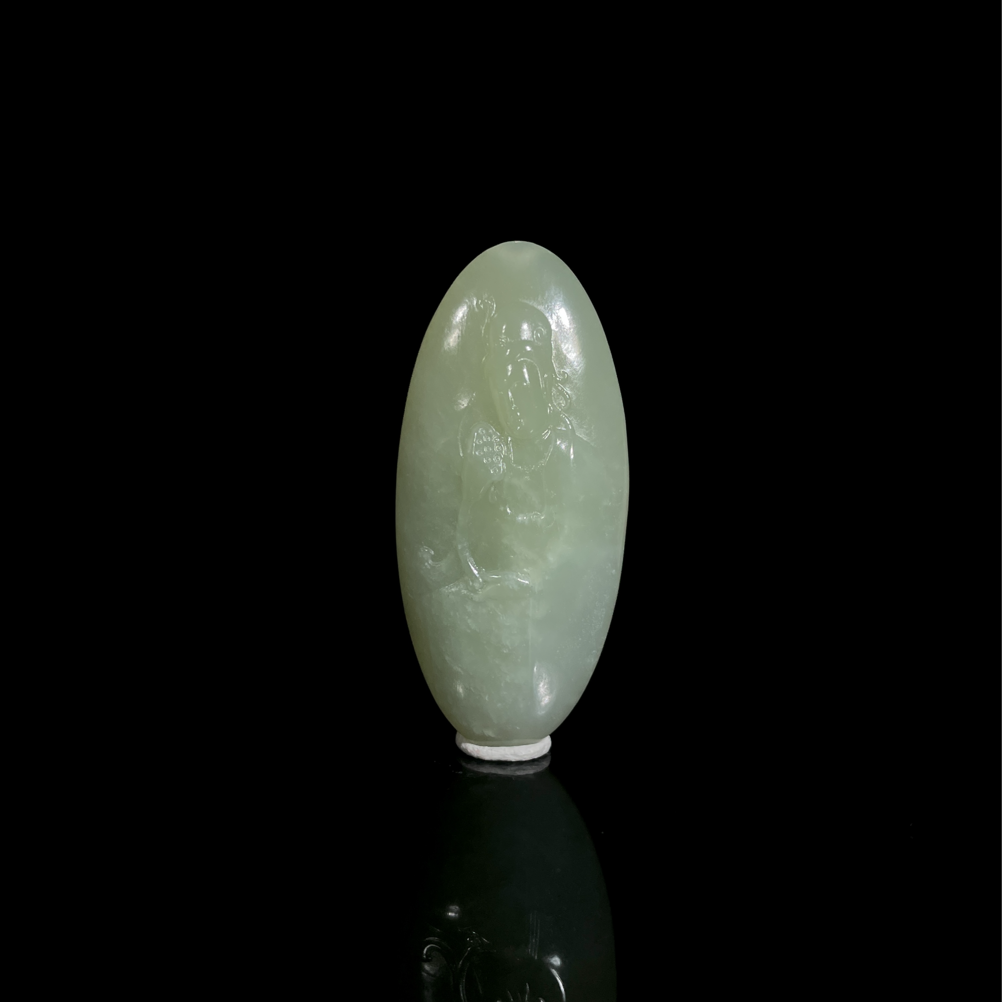 121302-自在观音  和田玉