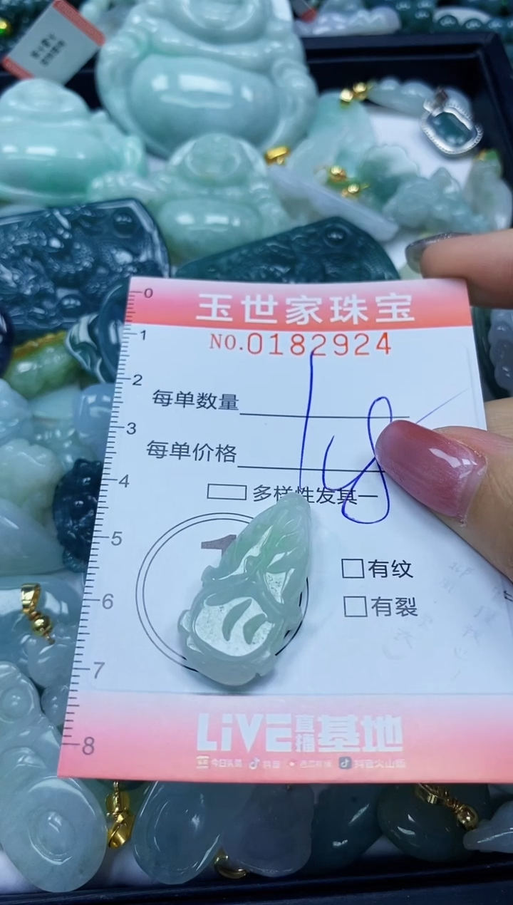 【闪购商品】翡翠颈饰未镶嵌闪购0182924