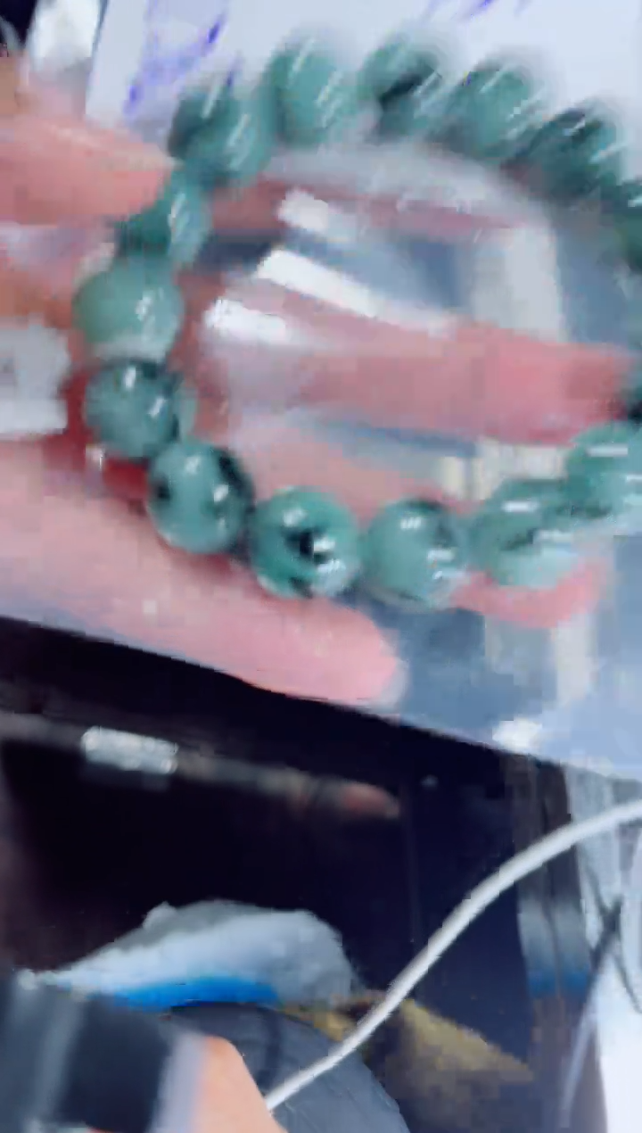 定制翡翠未镶嵌奔***上珠串多样性发货