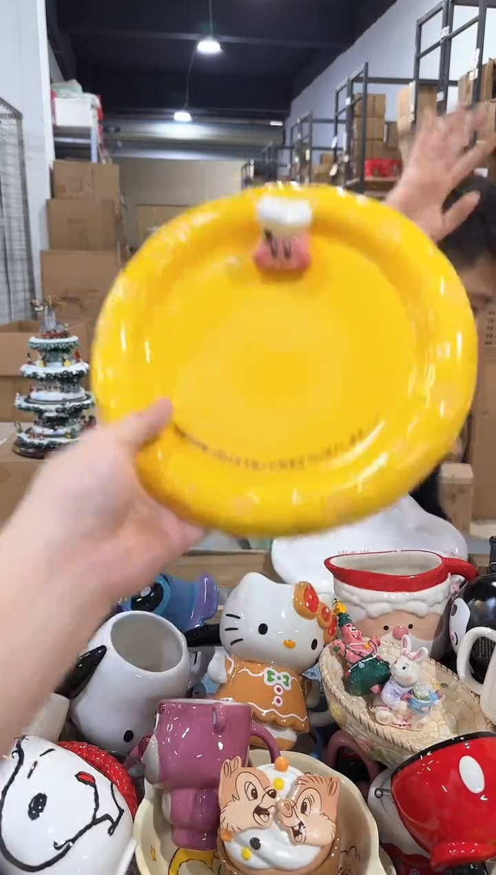 瓷片原盒星之卡比奶酪盘