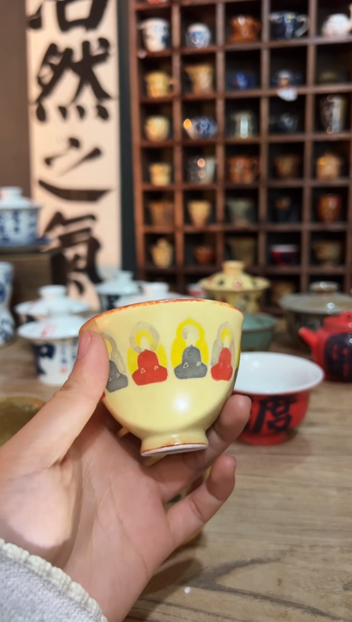 【闪购商品】观云听雨原创手绘茶具