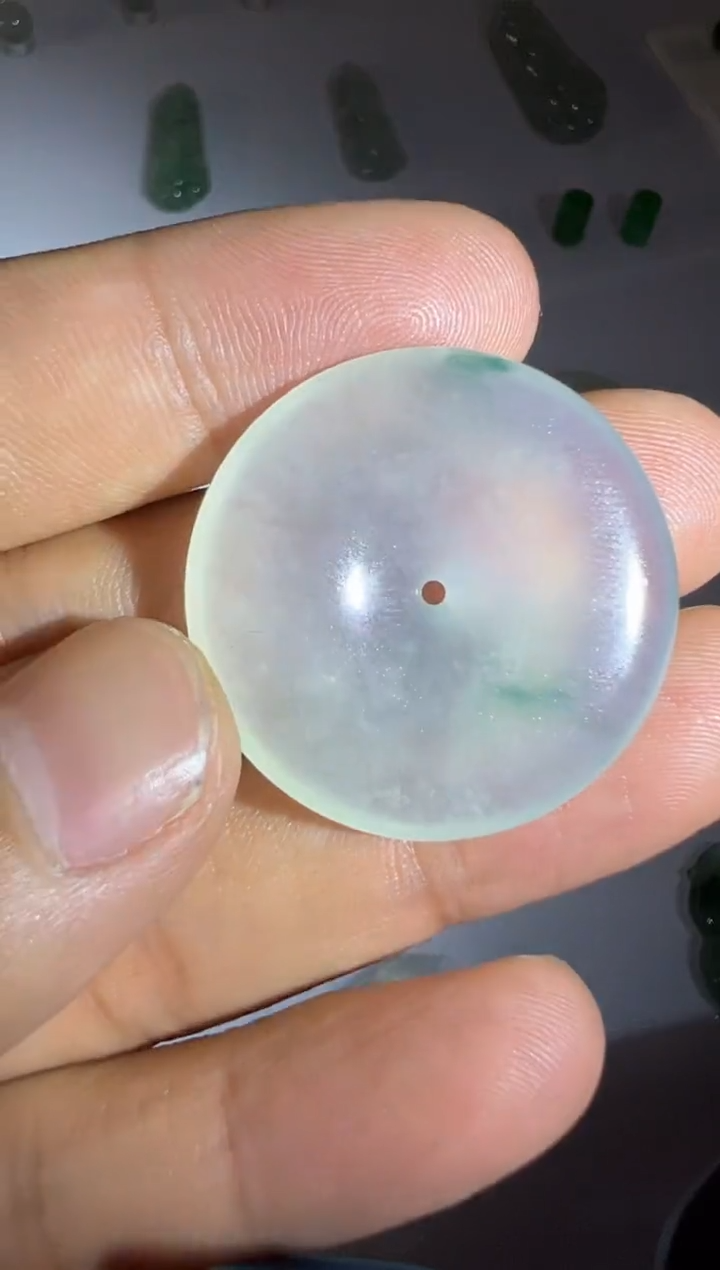 未镶嵌定制翡翠翡翠扣子