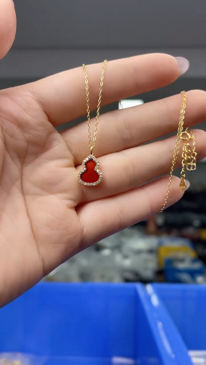 【闪购商品】玛瑙/玉髓`银S925镶嵌（多样性发一件）