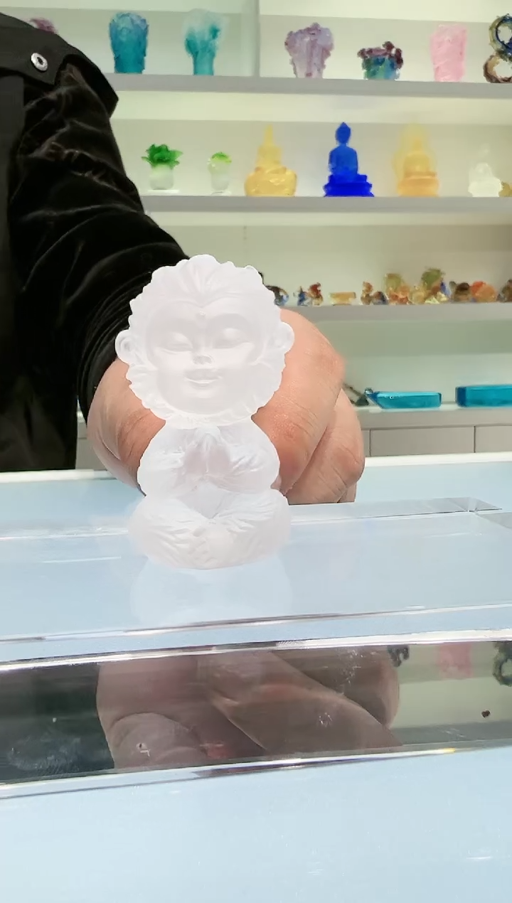 【闪购商品】茶宠古法琉璃熊悟空