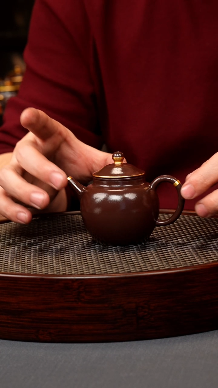 【闪购商品】紫砂茶壶茄皮紫 小品000