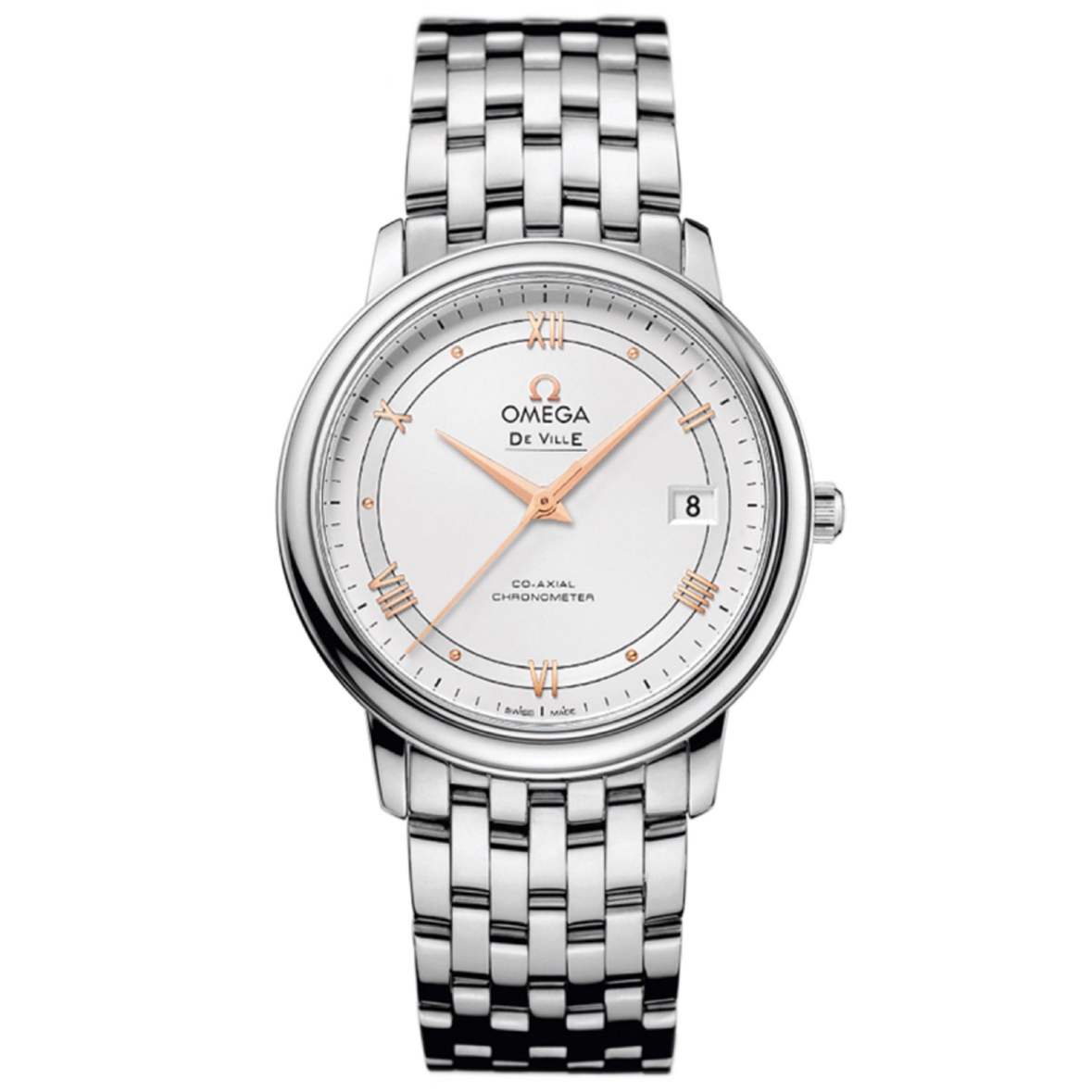 99新 Omega/欧米茄 99新欧米茄蝶飞2500精钢材质自动机械36.8mm