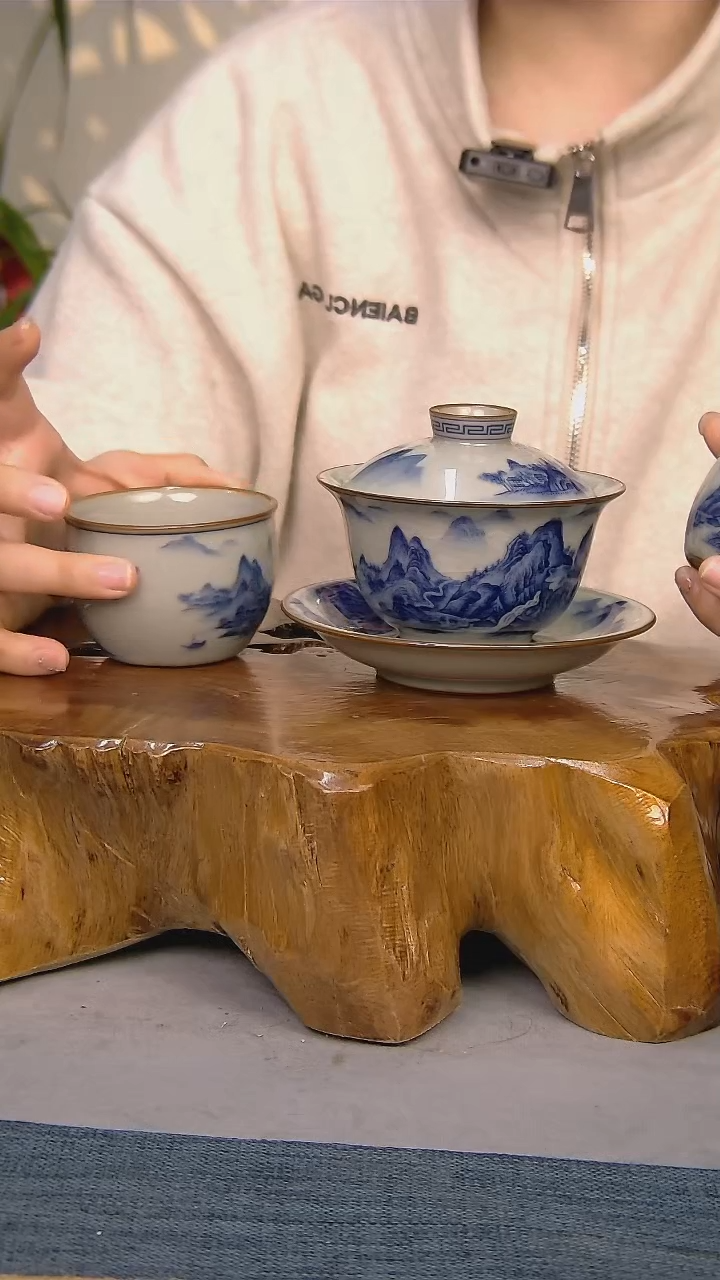 【闪购商品】简装家用款2件套 陶瓷家用茶具系列