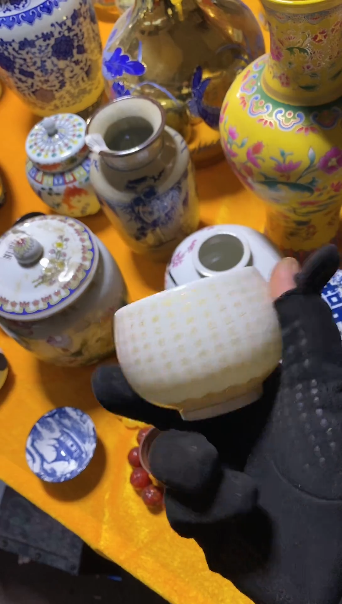 其他瓷其他陶瓷摆件陶陶瓷斗笠杯（以主播介绍为主）