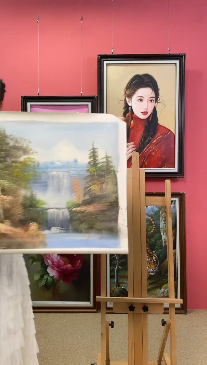 油画淋尺寸40*50画芯（不含框）