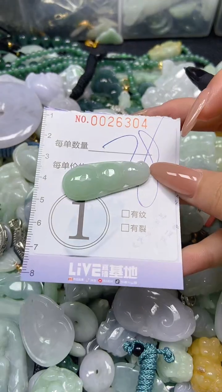 【闪购商品】翡翠颈饰未镶嵌闪购0026304