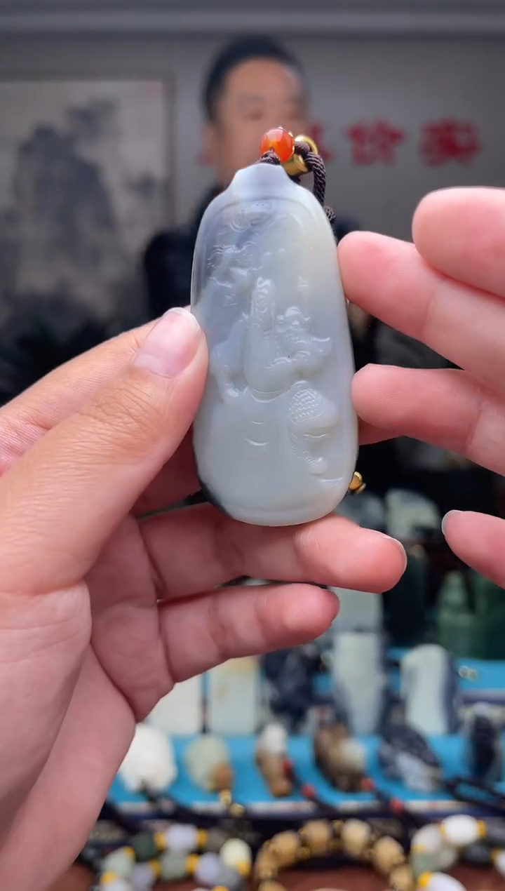 未镶嵌和田玉挂件1