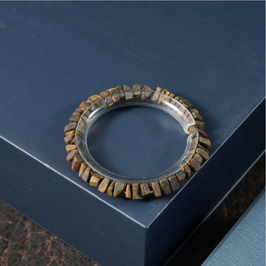 沉香奇楠沉水随型手串