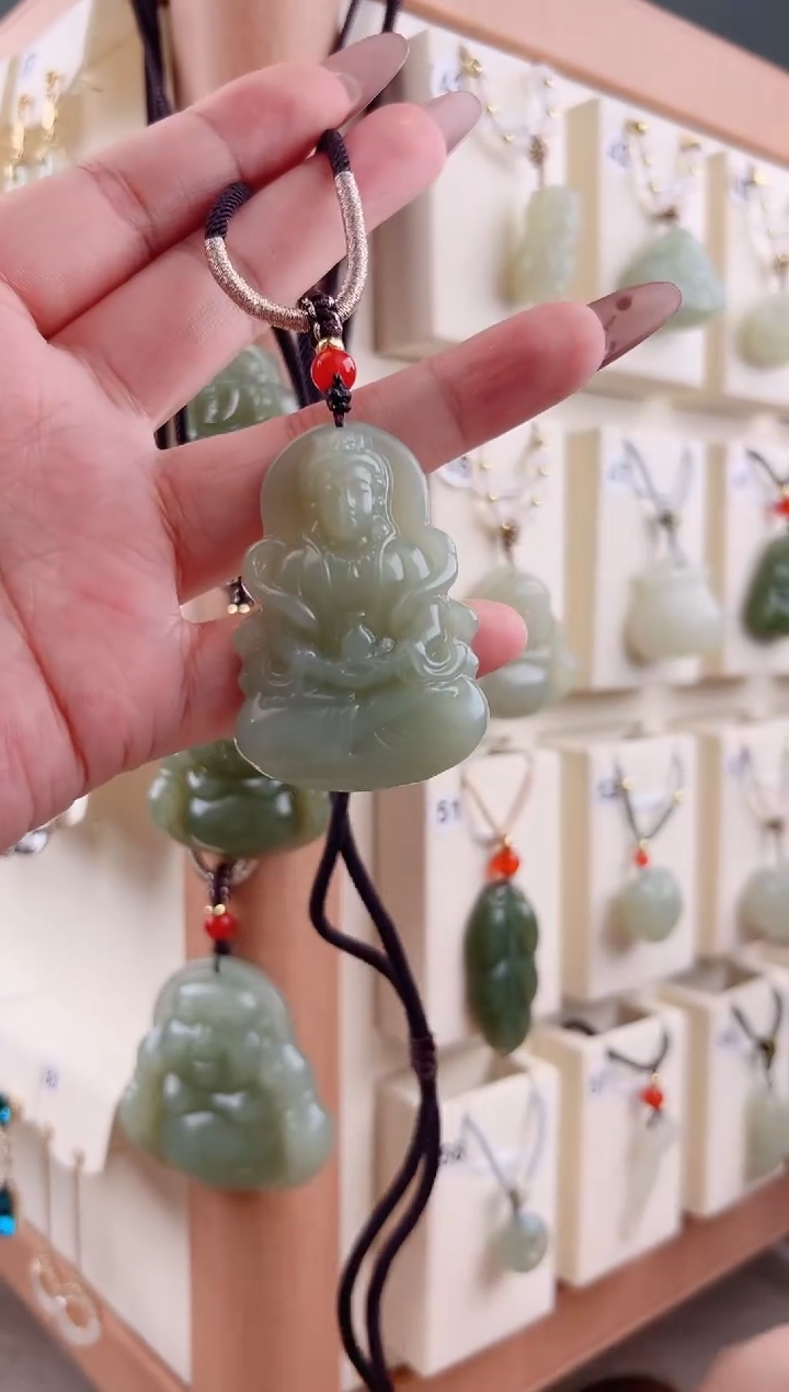 【闪购商品】和田玉吊坠(不含链)未镶嵌1