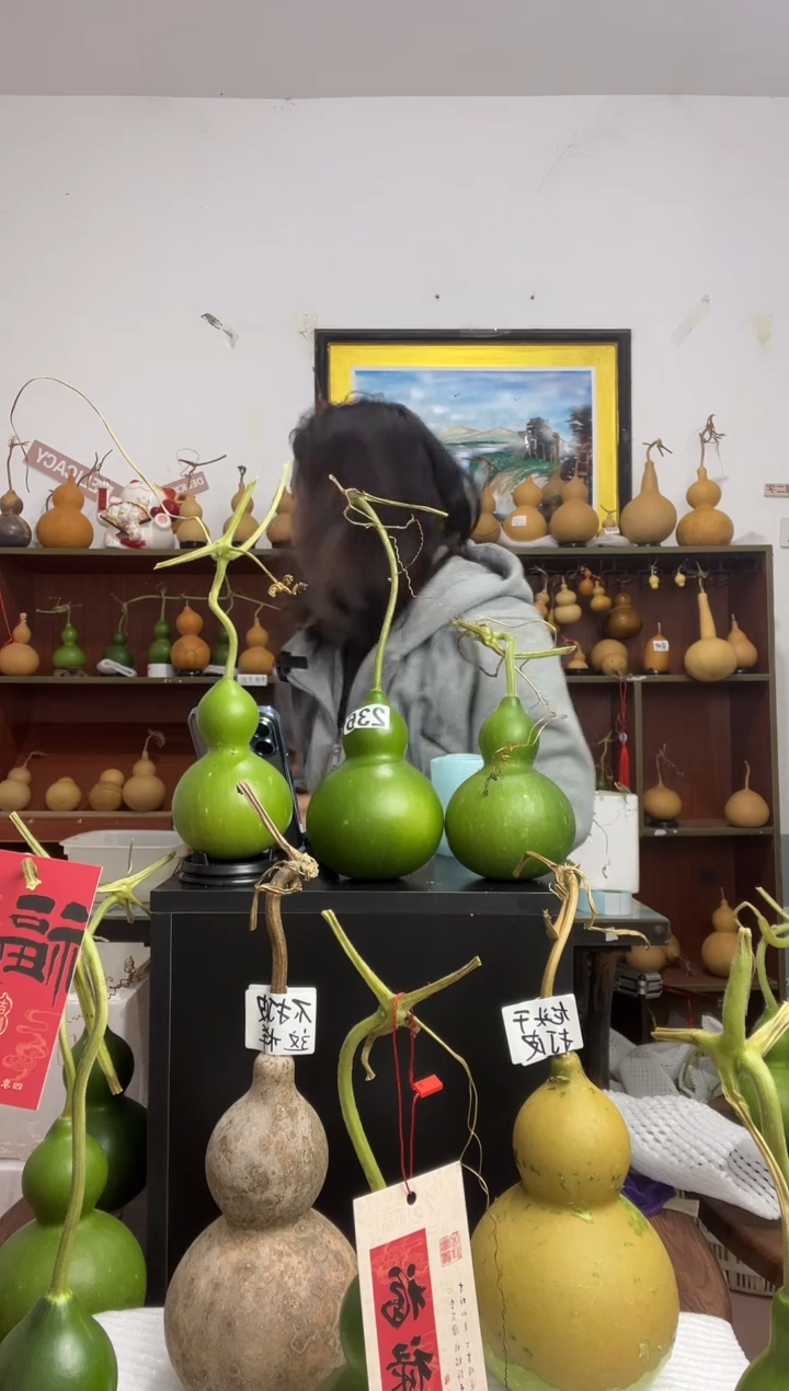 ?*蟹236天然葫芦摆件 一物一拍龙头不保售后两个