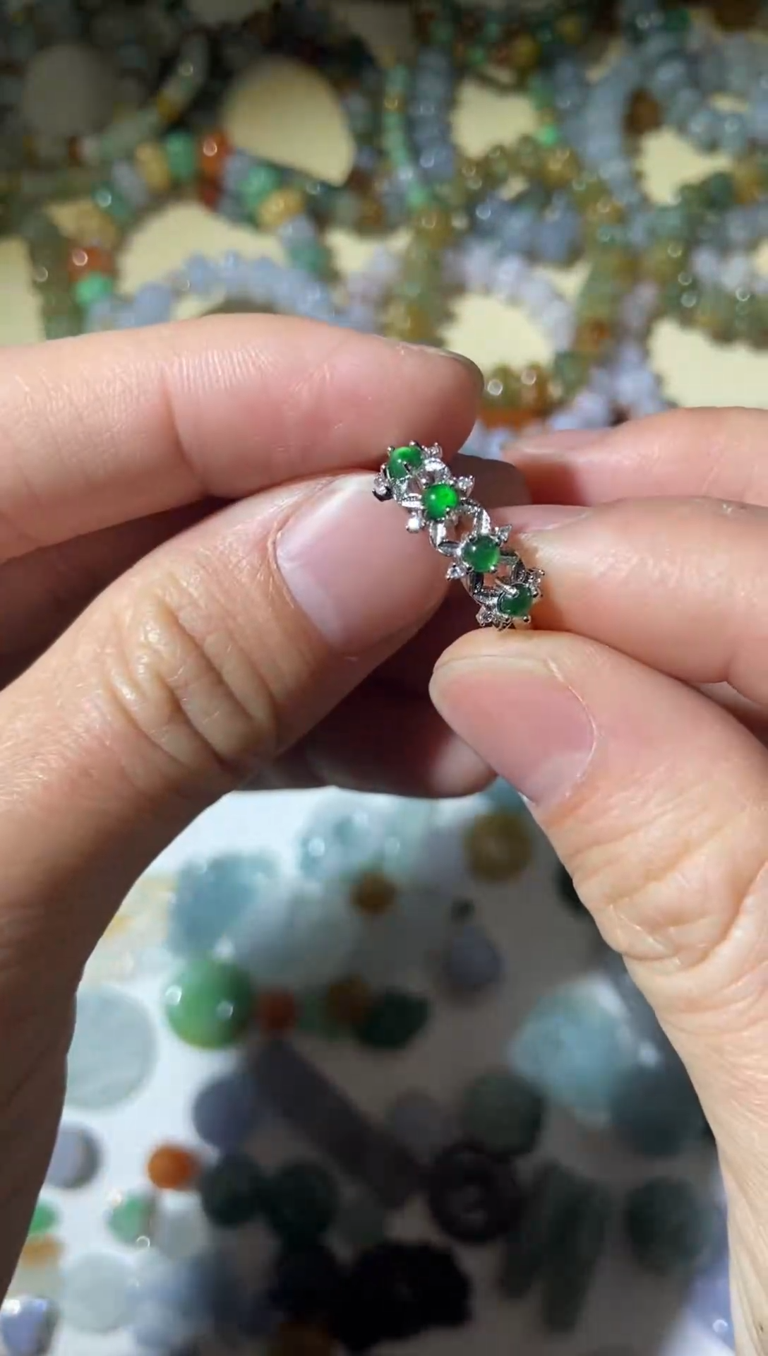 【闪购商品】翡翠颈饰未镶嵌【闪购商品】 天然翡翠