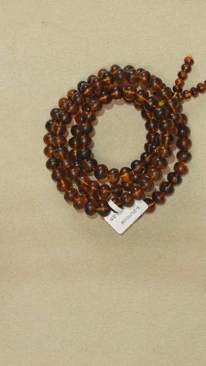琥珀颈饰未镶嵌9M5-2