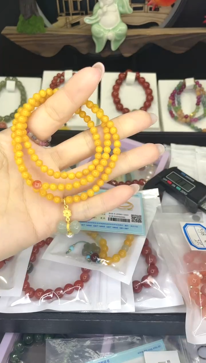 【闪购商品】蜜蜡手链未镶嵌蜜蜡手链