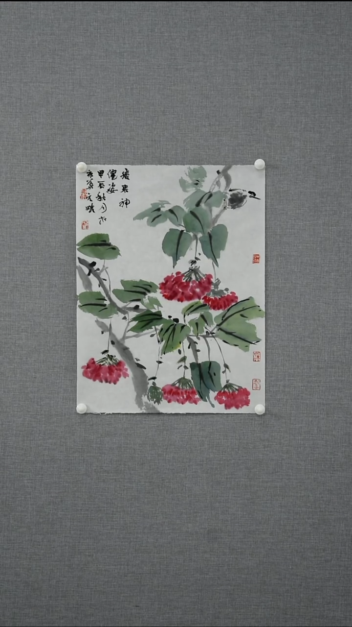 【闪购商品】绘画王元皓-花鸟-1.5平尺-06