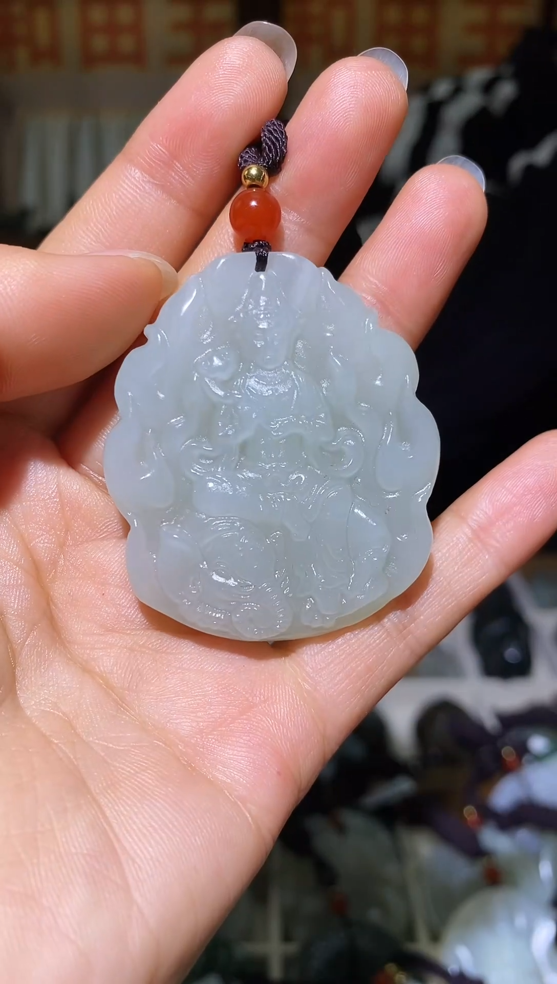 颈饰未镶嵌和田玉1