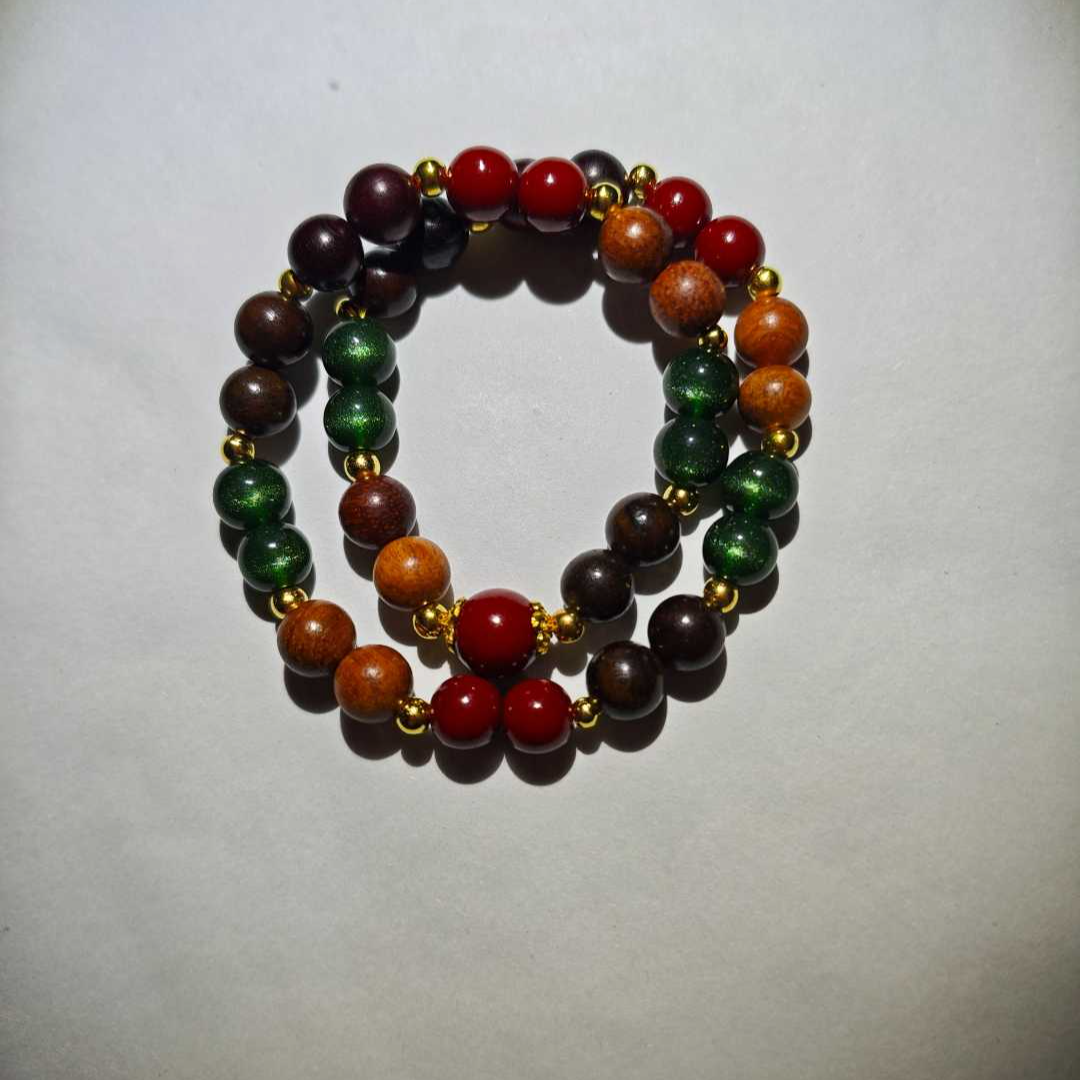 113 精品双圈手串wy（无礼盒）