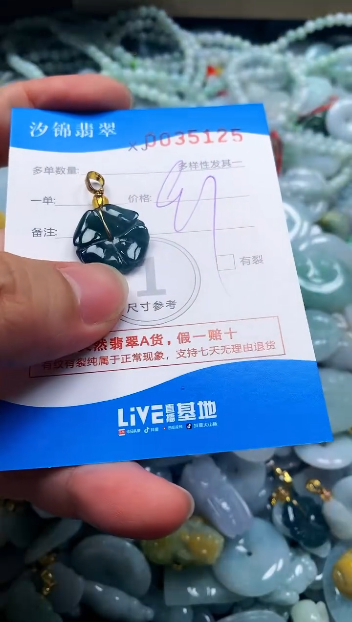颈饰未镶嵌翡翠闪购商品0035125