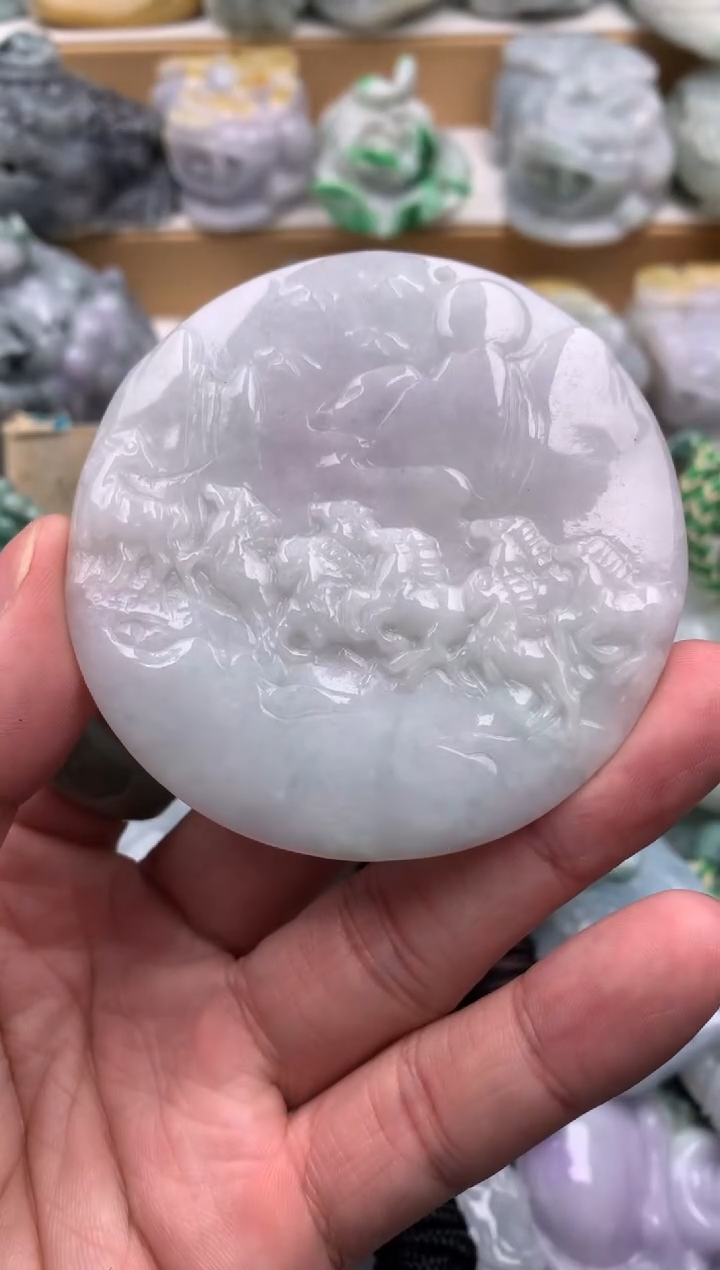 吊坠(不含链)未镶嵌翡翠1
