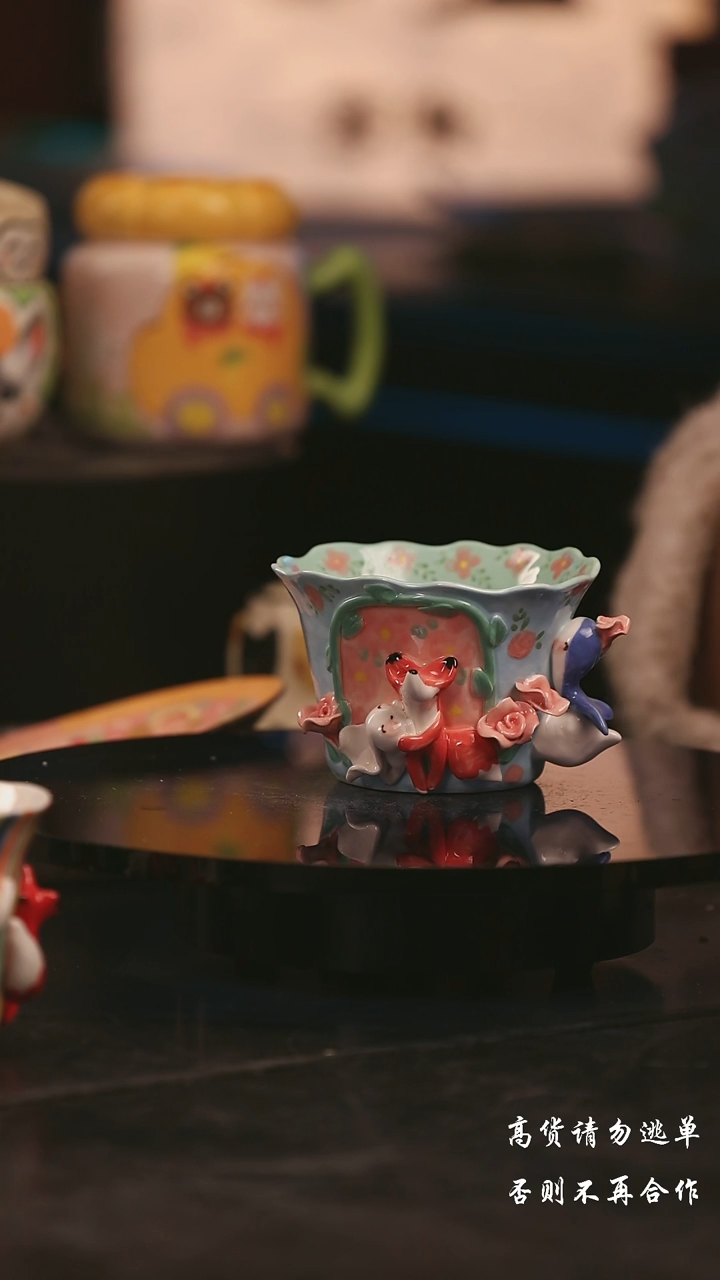 陶瓷景德镇可爱设计师款陶瓷 