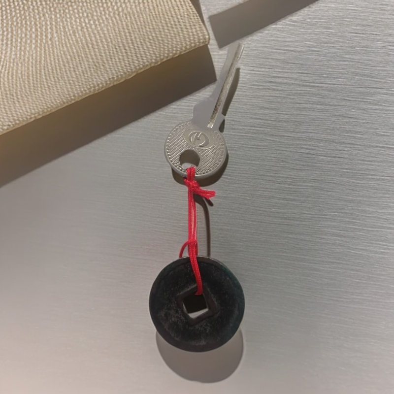 DIY直播间定制钥匙扣挂件铜钱（半成品组件）（直播间沟通后下单）