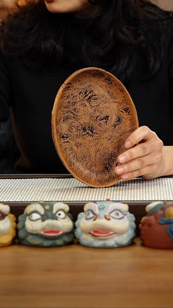 【闪购商品】紫砂茶壶紫砂周边木纹壶承