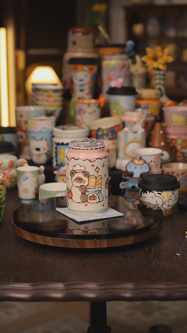 景德镇釉下彩绘设计师款式陶瓷