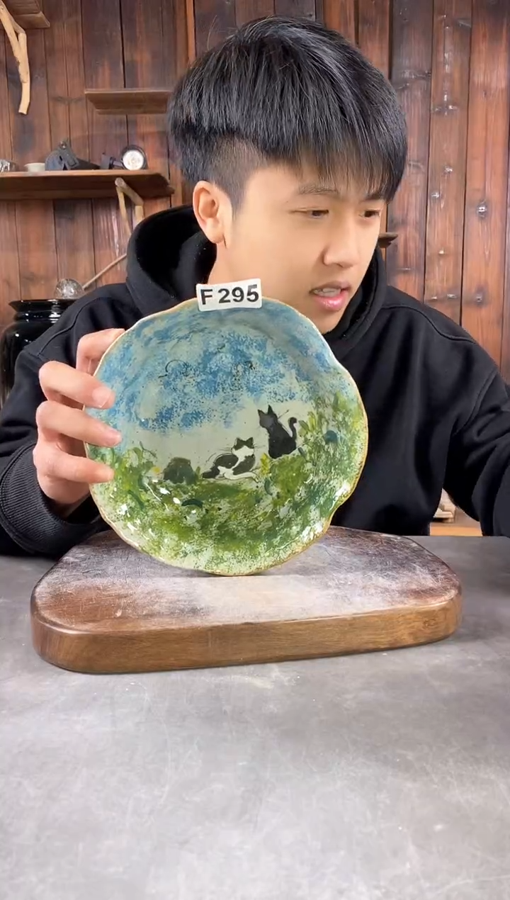 【闪购商品】碗295，手工手绘，新年快乐！