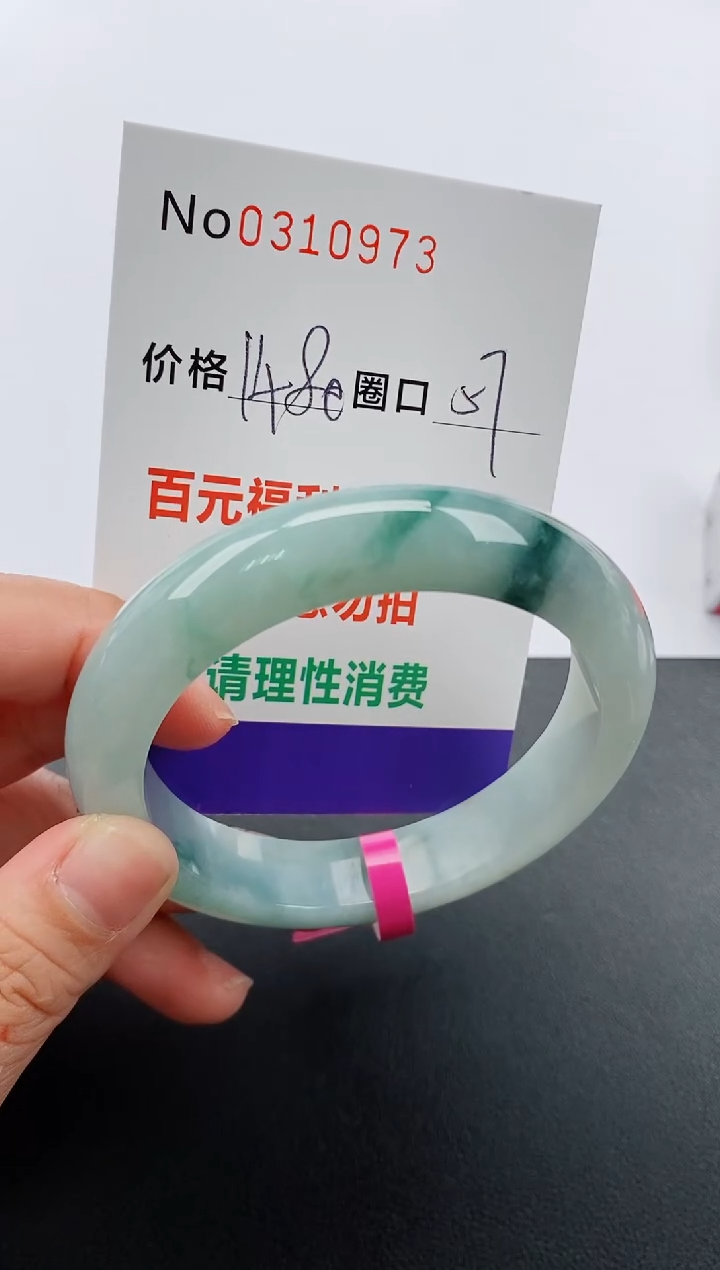 【闪购商品】翡翠手镯未镶嵌天然A货翡翠0310973