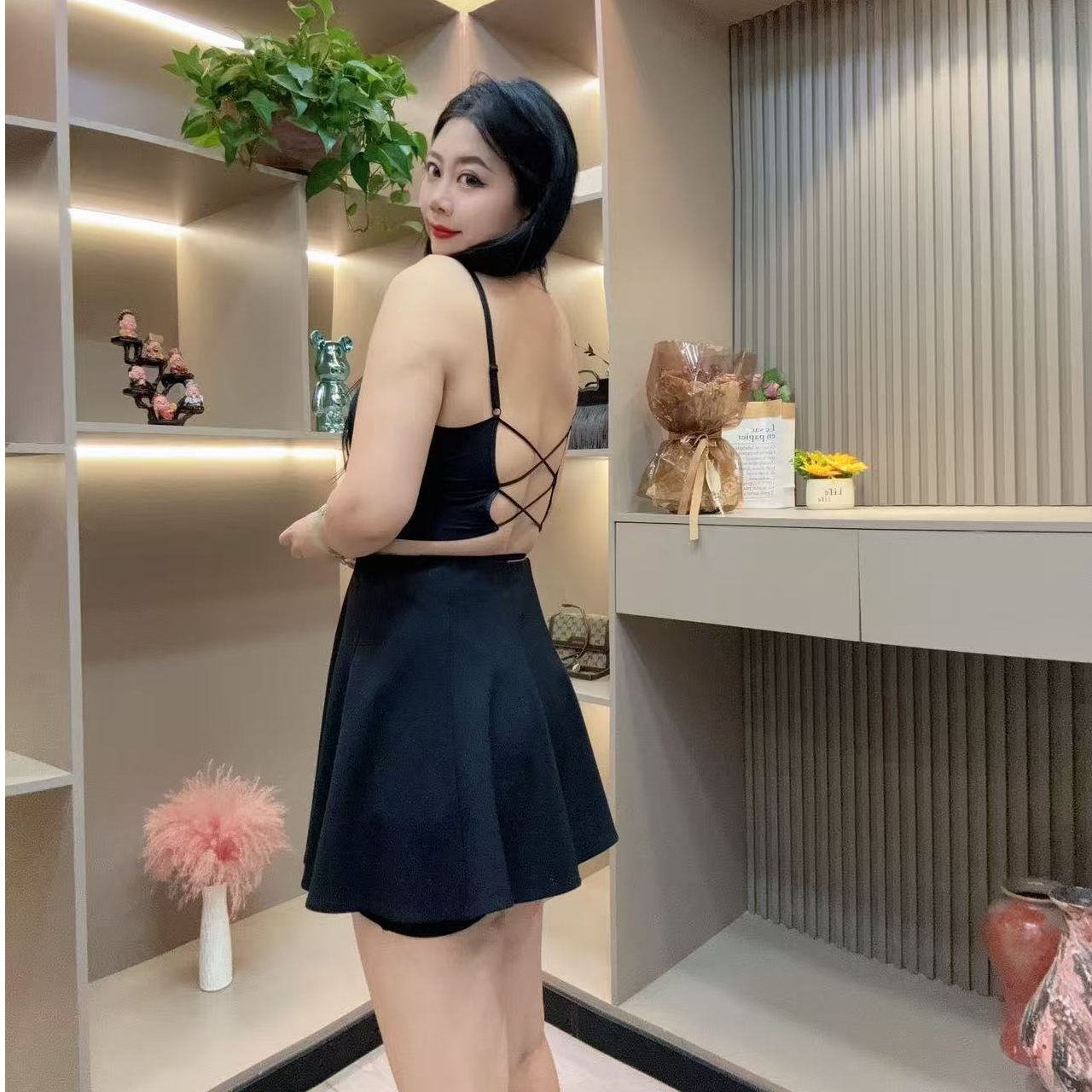 女士美背-果 333女士加肥加大亲肤舒适百搭后背交叉一体杯美背
