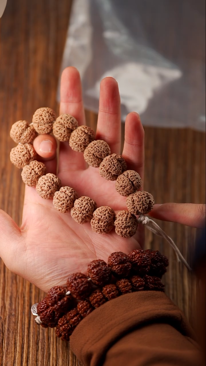 手串金刚菩提?22mm 标款梁产区大金刚菩提手串