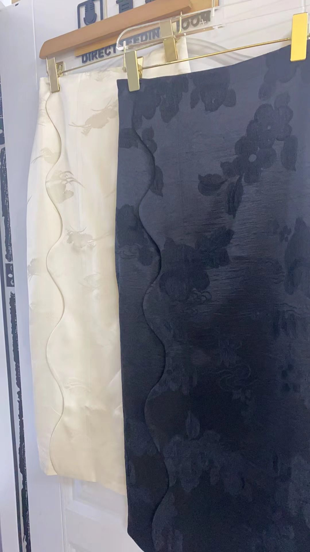 [诺彤原创]-新中式国风夏季桑蚕丝四季新款凉感女装半身裙JM1386