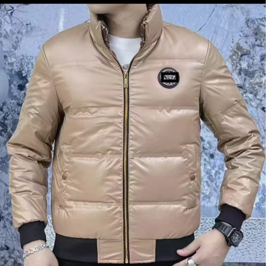 男士徽章潮流立领外套8868